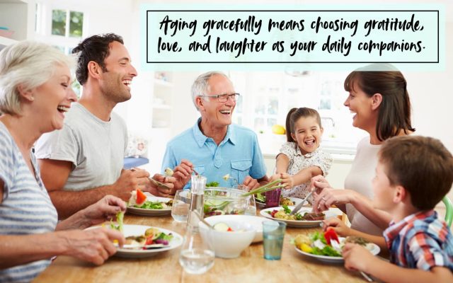 aging gracefully