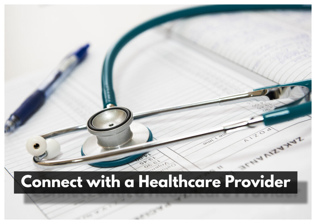 Connecting with a healthcare provider is essential to ensure that elderly individuals have access to the correct medications and treatments they need.