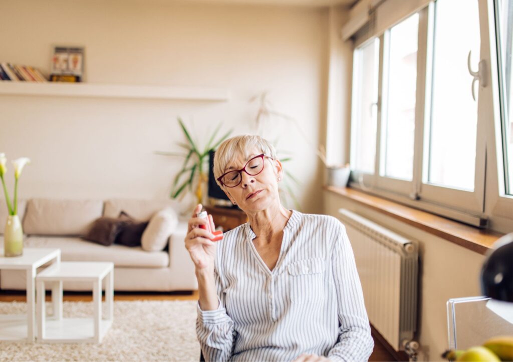 As we age, our bodies become less tolerant and more susceptible to factors that may cause asthma or exacerbate existing conditions.