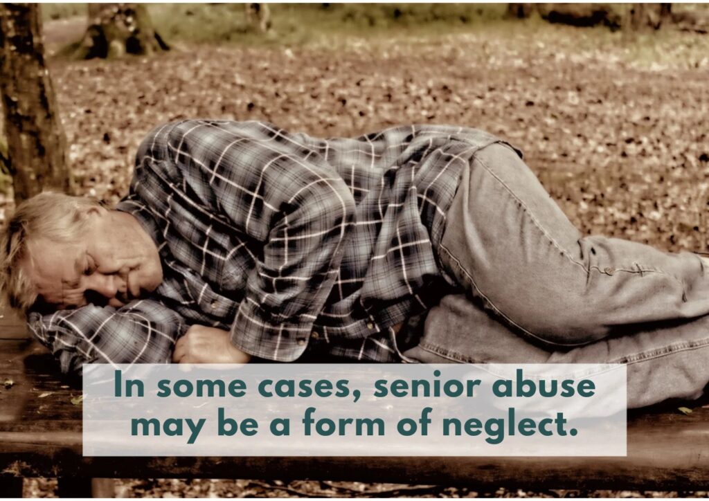 Senior abuse can cause significant physical and emotional harm, including trauma and psychological distress.