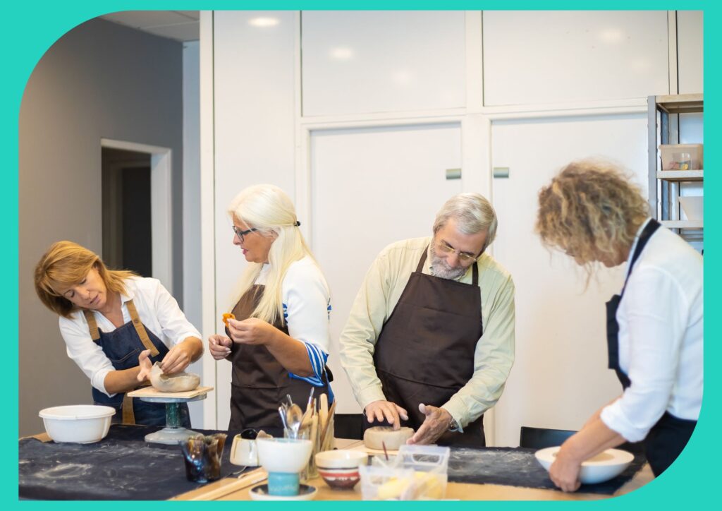 Seniors can be mentors and inspire younger generations.