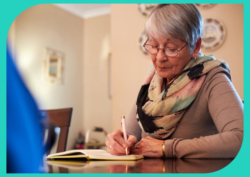 Prioritizing artistic expression instead of the end result motivates older individuals to take chances and explore diverse art mediums.