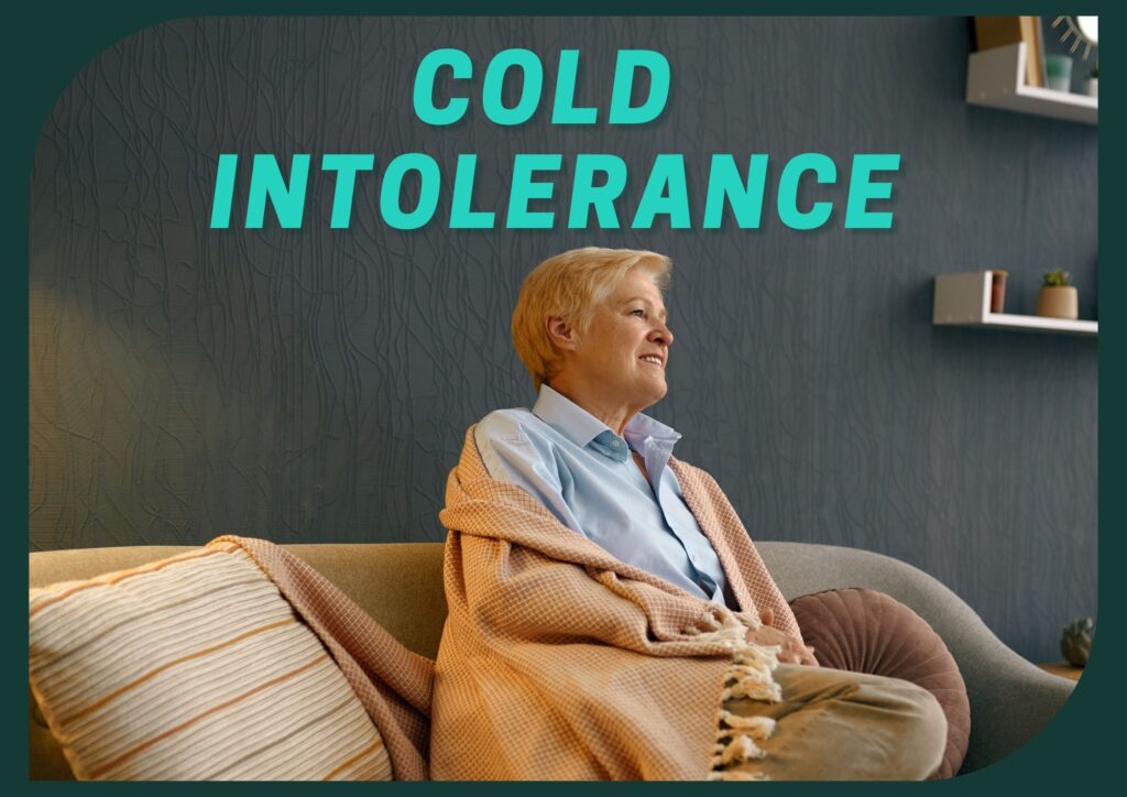 Hypothyroidism causes cold intolerance due to the underactive thyroid's impact on temperature regulation.