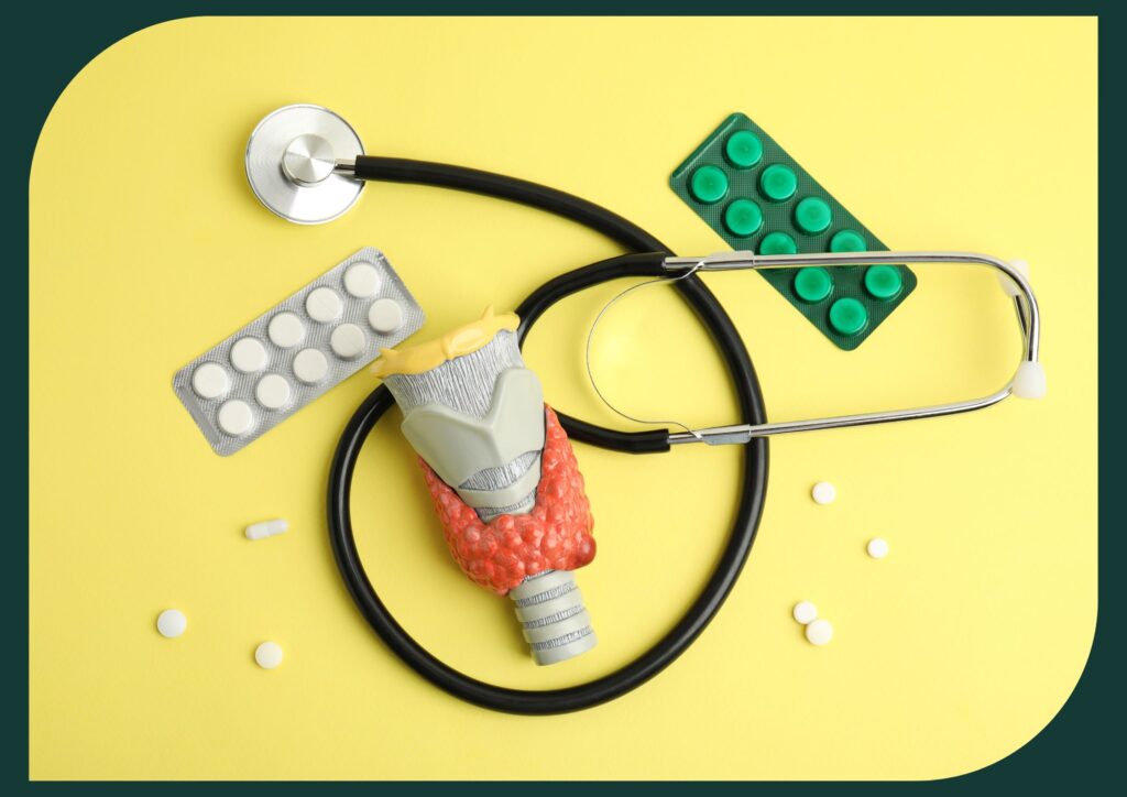 Thyroid therapy often requires a daily hormone pill.