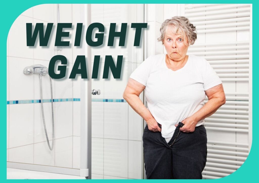 Hypothyroidism hampers weight control by decreasing metabolism.