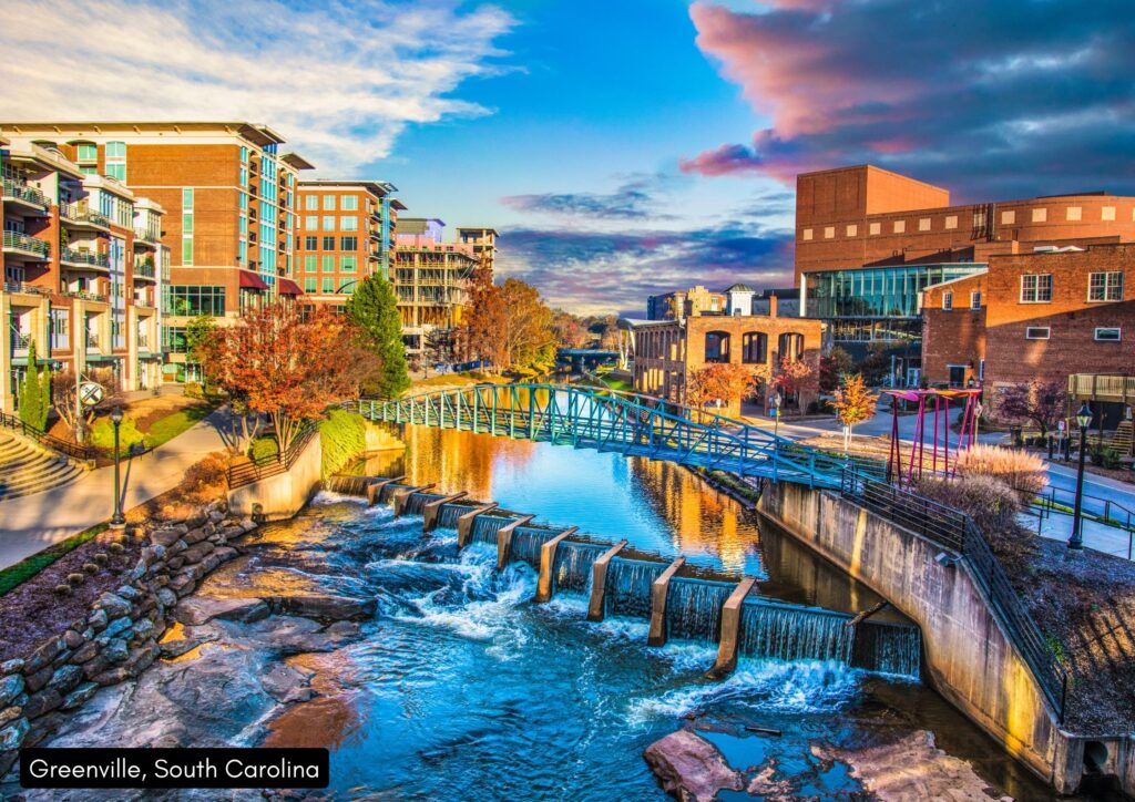 Greenville, SC offers a blend of Southern charm and modern convenience.