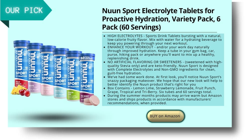 electrolyte tablet