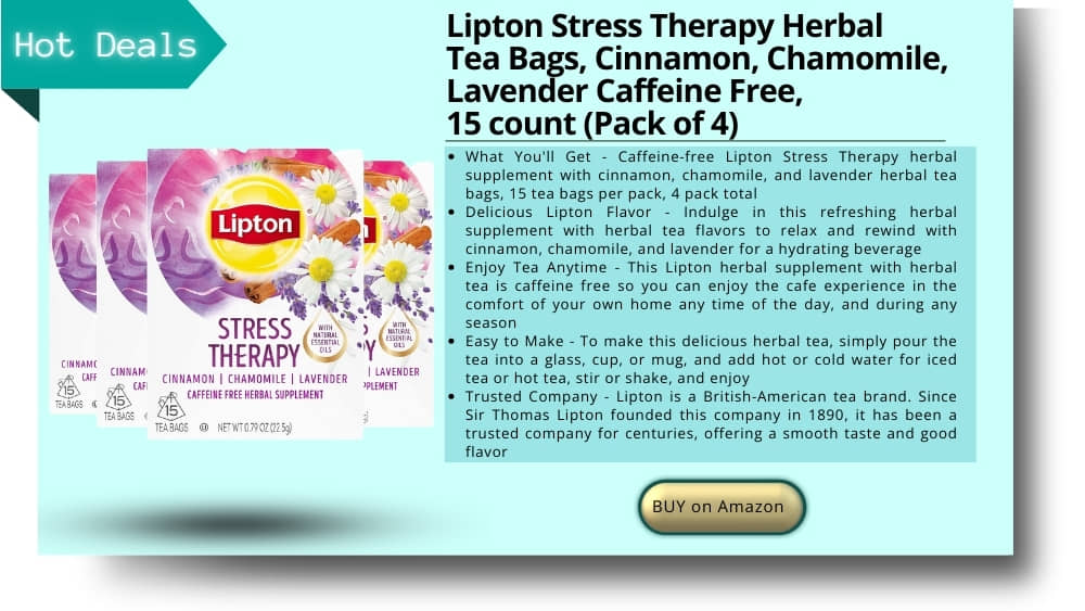 Lipton Stress Therapy Herbal