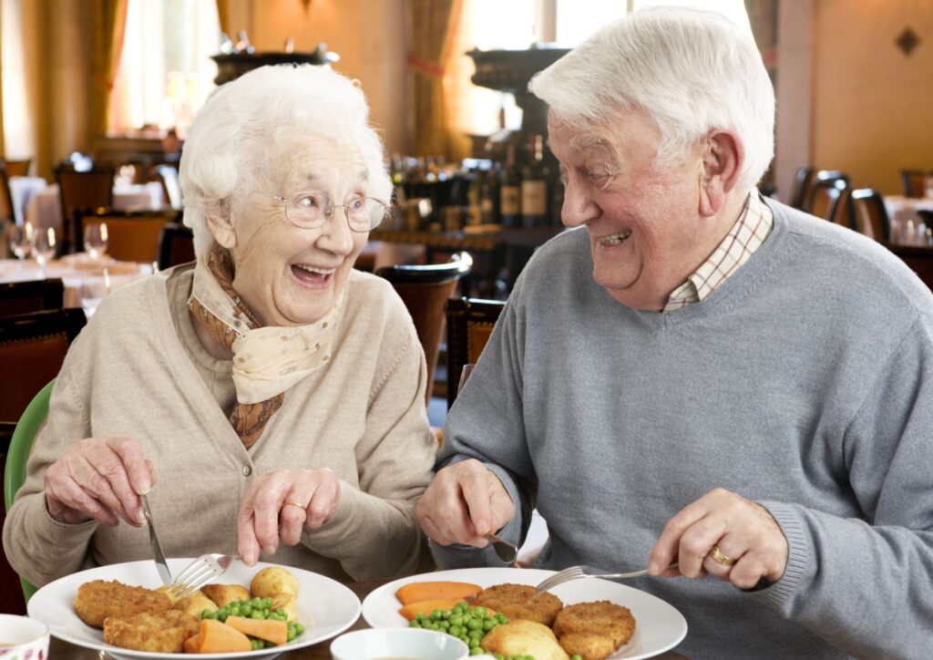 Seniors enjoy nostalgic and exciting dining experiences with the company they keep.