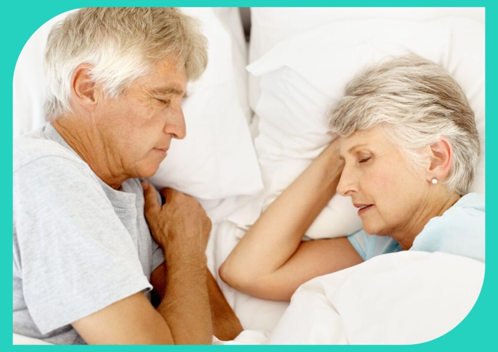 Stimulating the vagus nerve promotes better sleep in seniors.