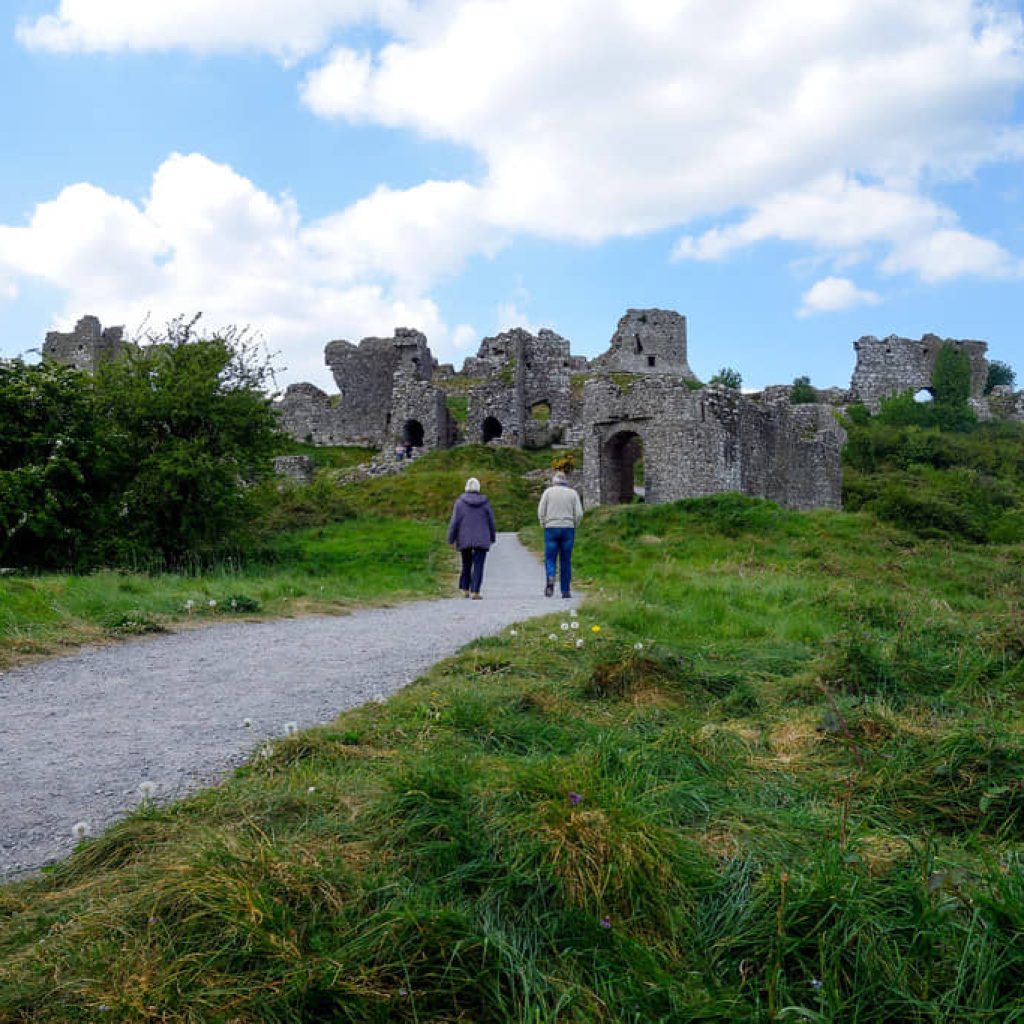 A couple during one of the senior travel spots in Ireland