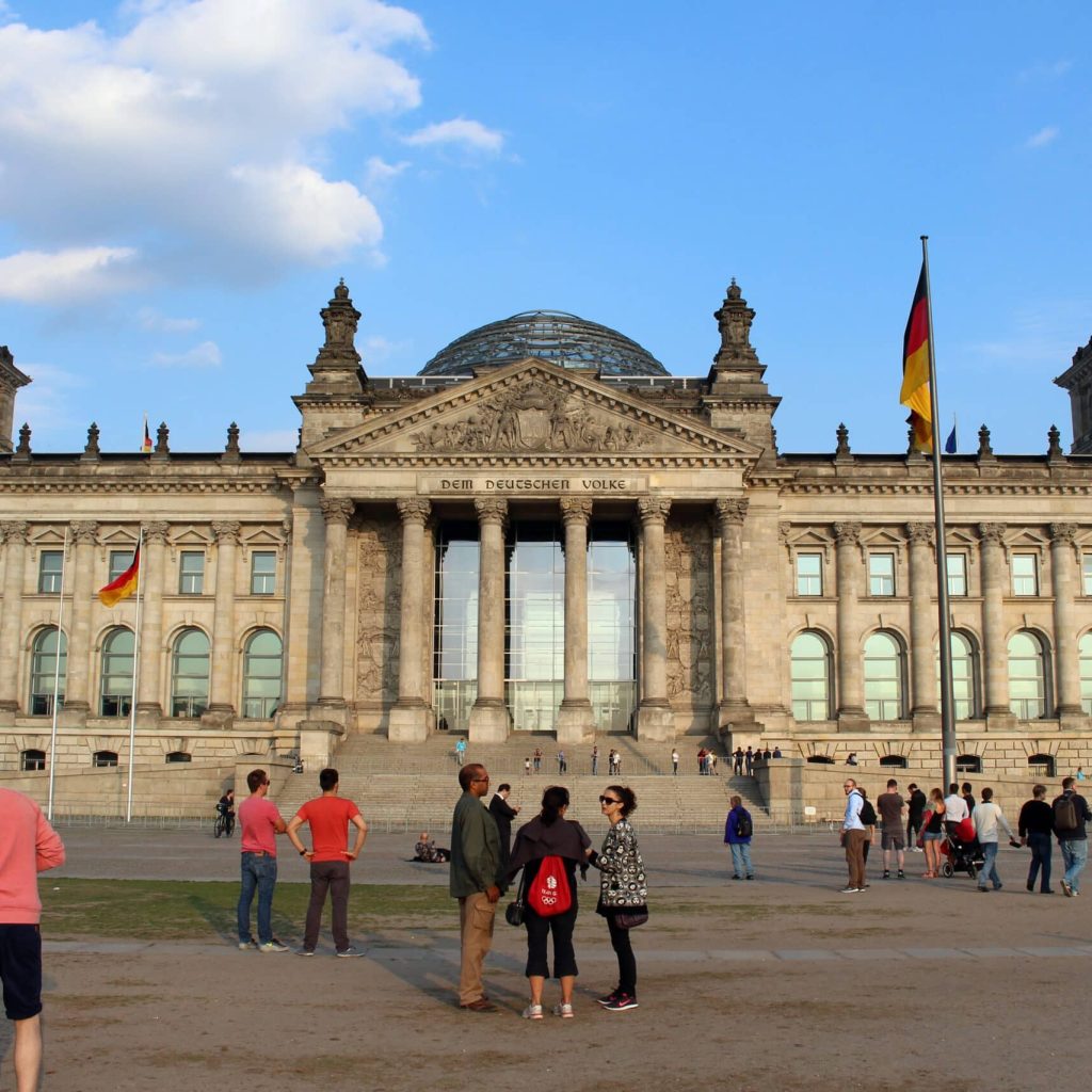 Visitors participating in senior tours in Germany.