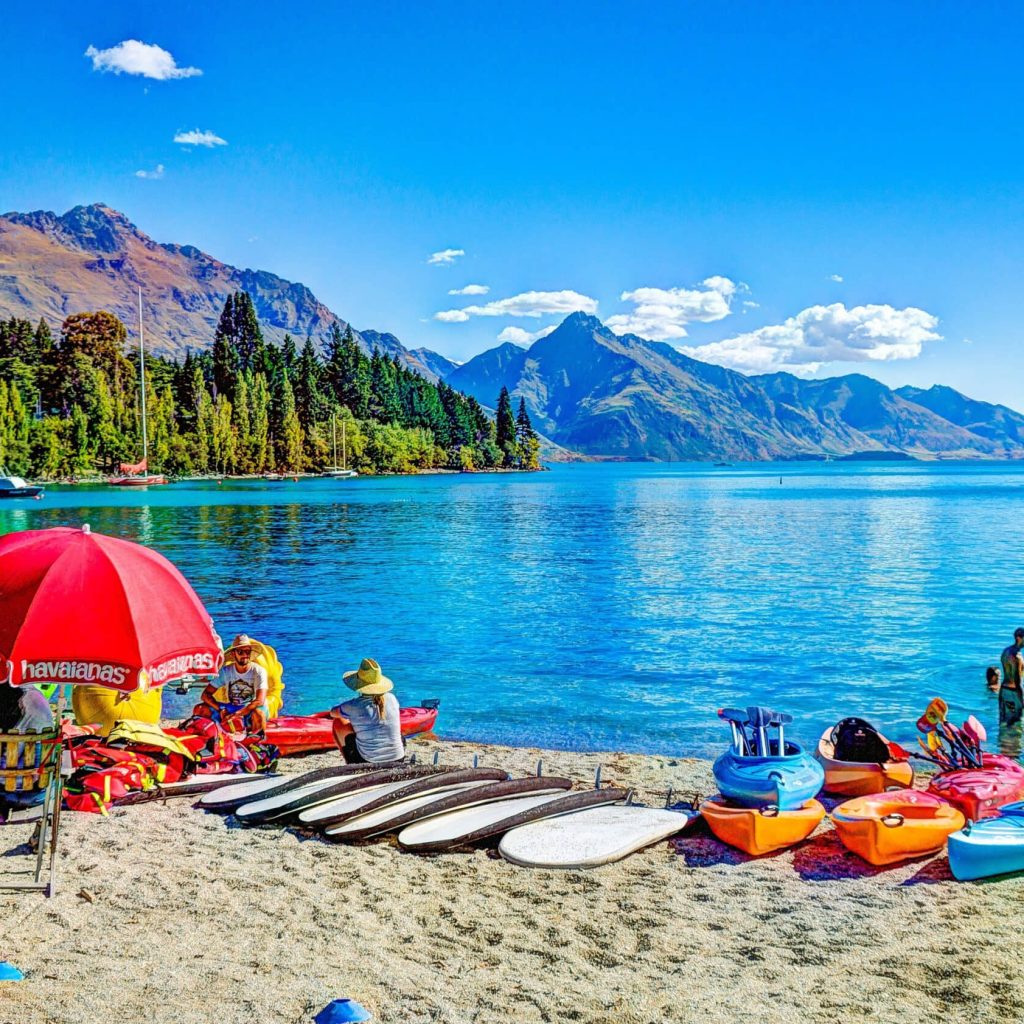 One of many senior vacation spots in New Zealand.