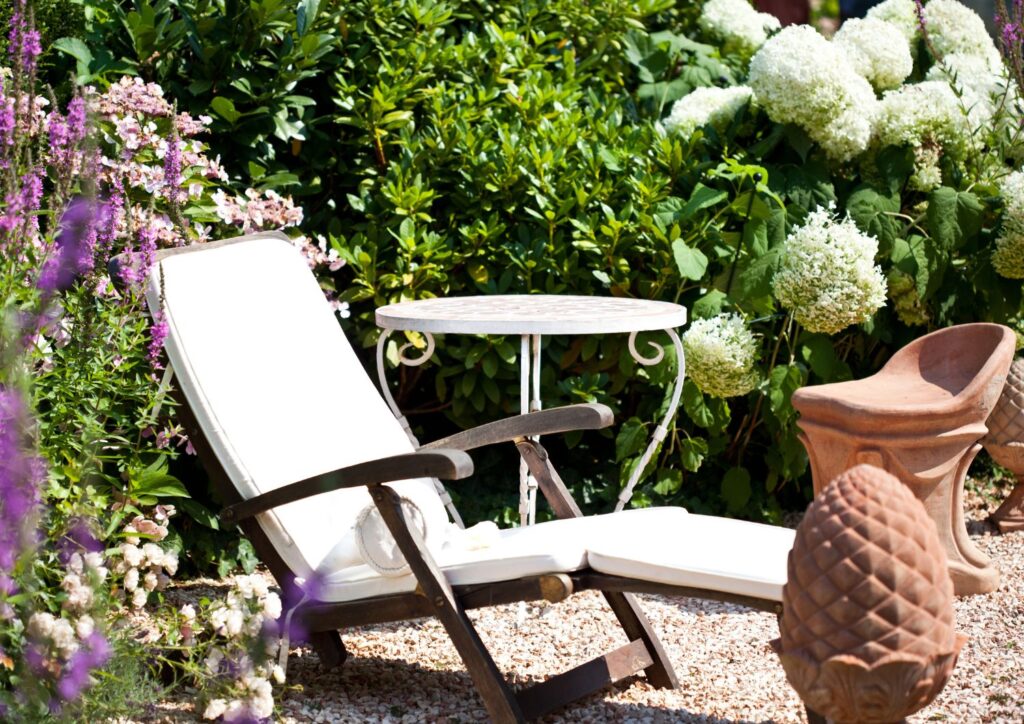 Selecting proper seating is vital for a comfortable and efficient senior garden.