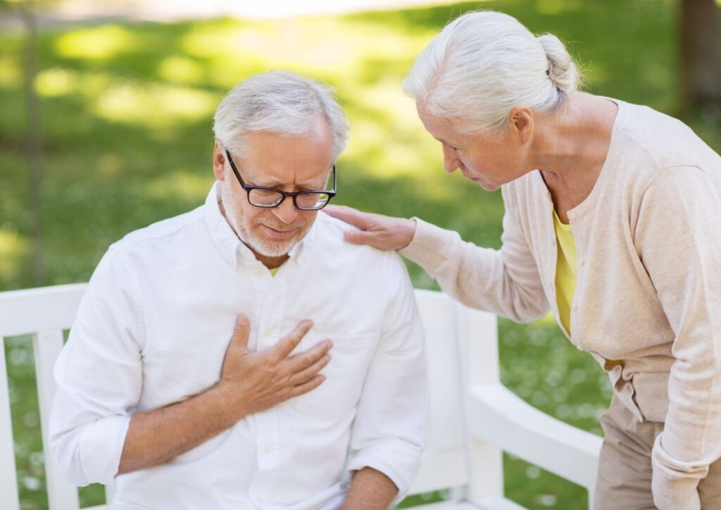 Shortness of breath during physical activities may indicate a heart problem.