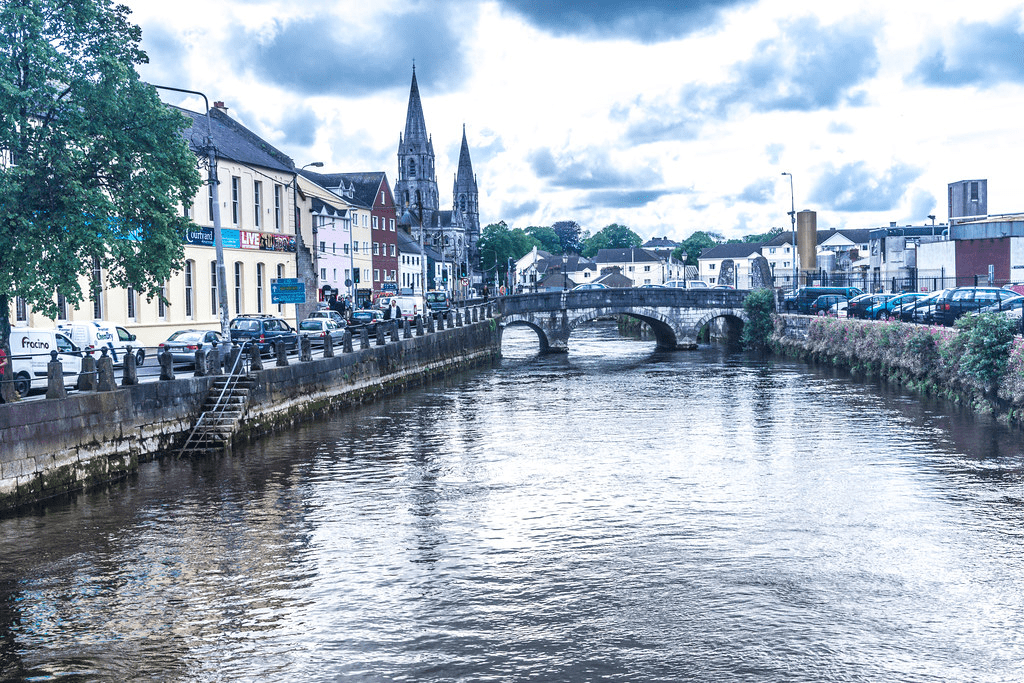 An image of the South Gate Bridge in Cork City.
