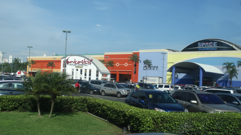 An image of the Albrook Mall in Panama City.
