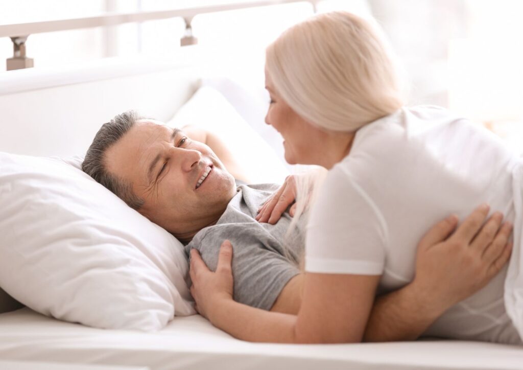 Couples adapt to endure life's challenges, including senior sexuality, finding strength through evolving connections.