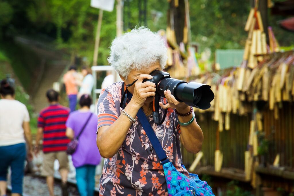 Seniors often report feeling more energetic and vitalized after spending time outdoors. 