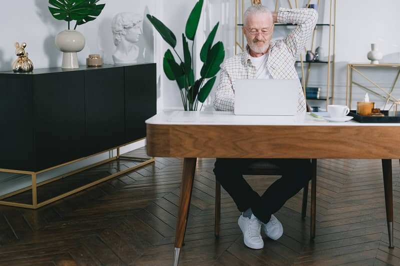 Retired professional writers have excellent chances for entry-level remote work opportunities.