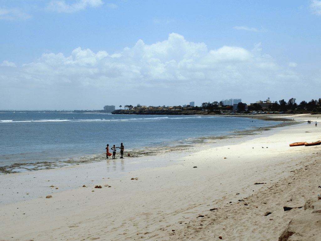An image of the Coco Beach in Dar es Salaam.