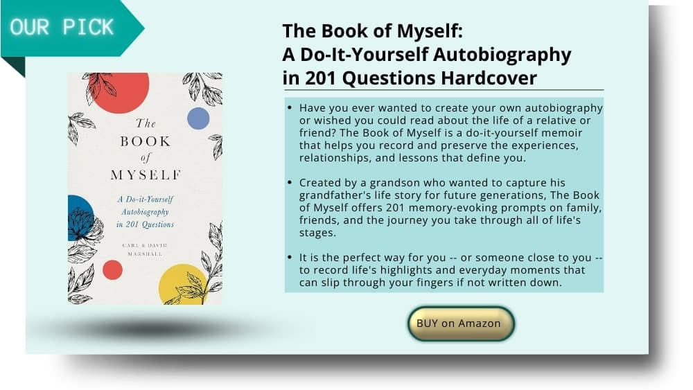 A keepsake self-reflection journal