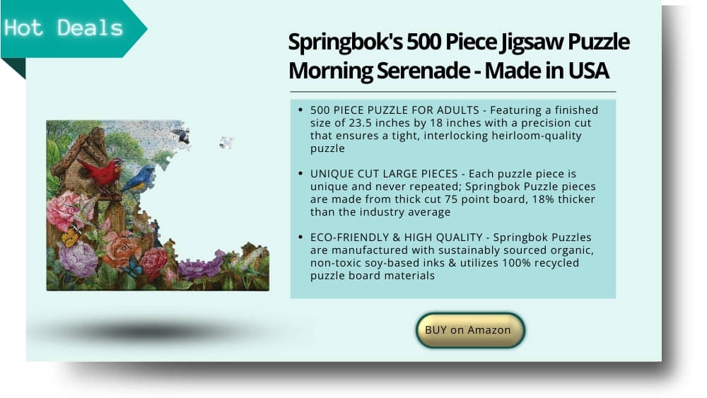Springbook 500 piece Jigsaw Puzzle