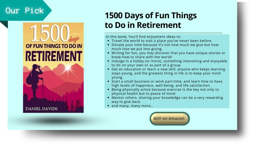 1500 Days of Fun Things to Do in Retirement book