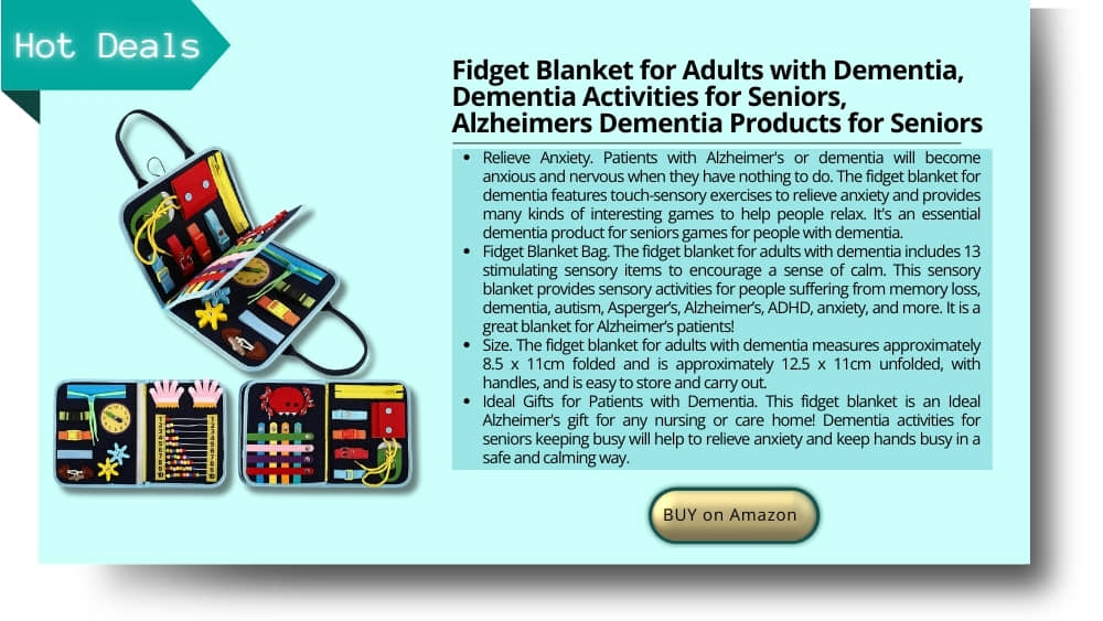 fidget blanket