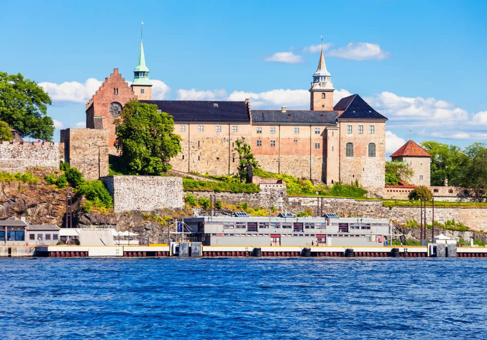 Akershus Fortress seen from the water
