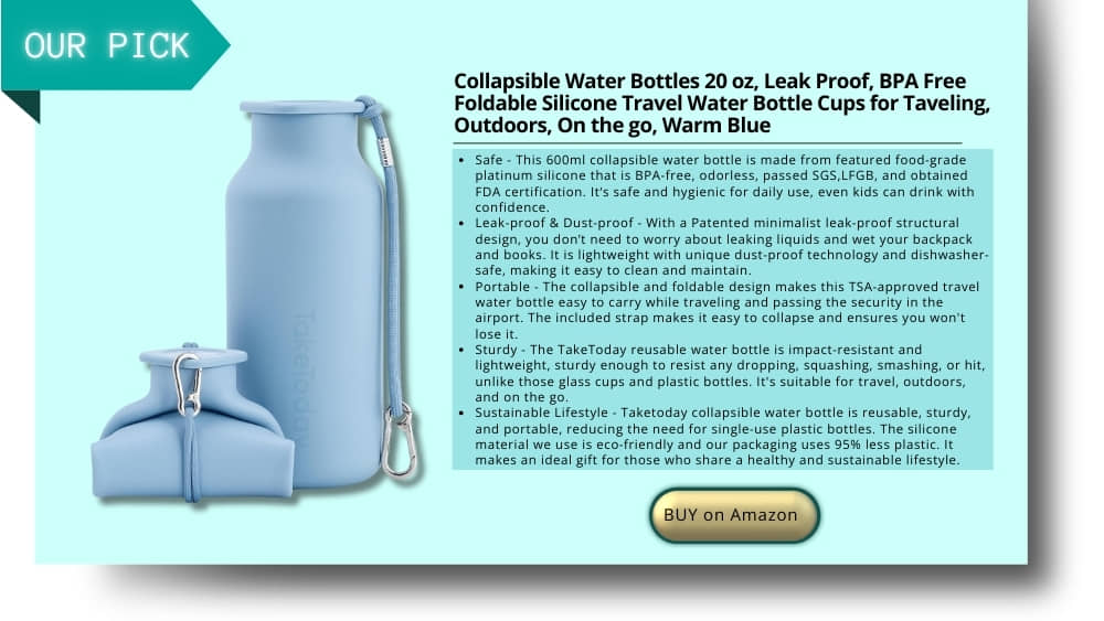 Collapsible water bottle