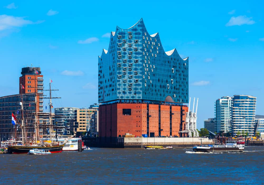 The Elbphilharmonie Concert Hall in Hamburg