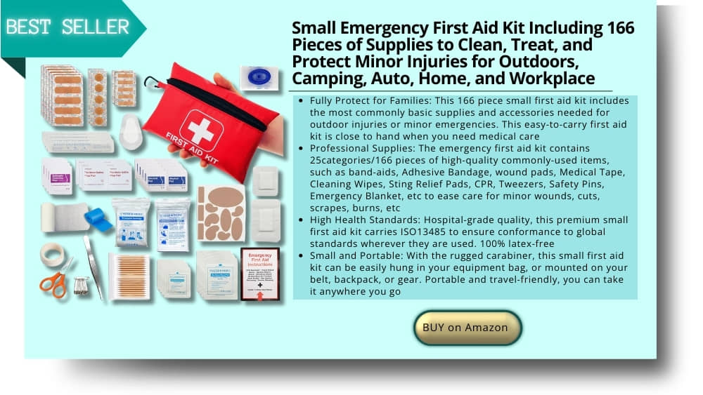 Small emergency first aid kit