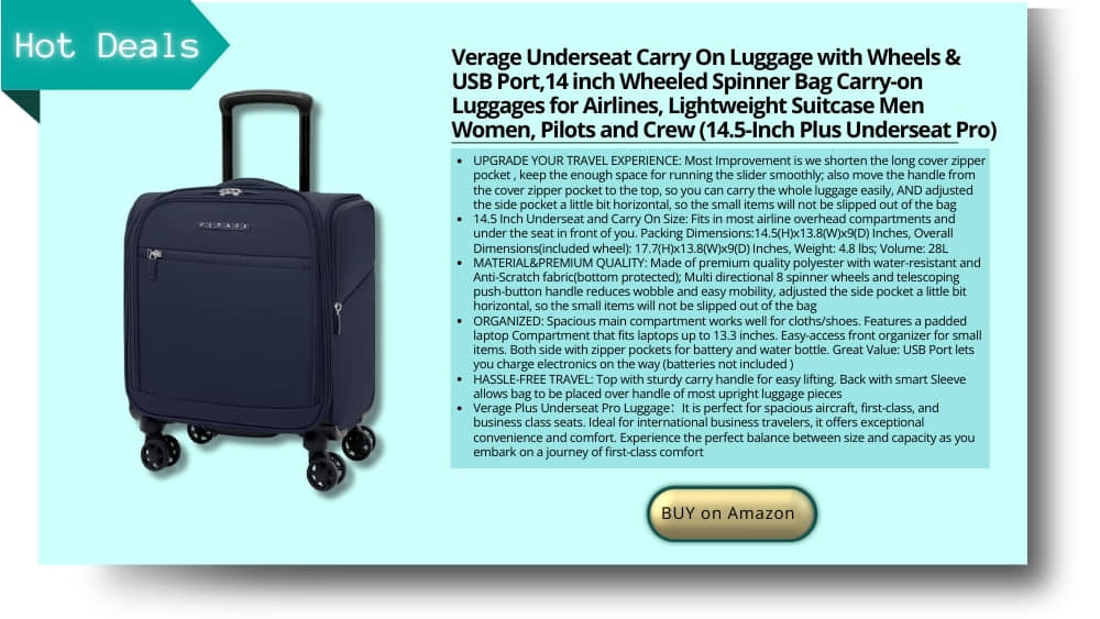 Lightweight spinner luggage