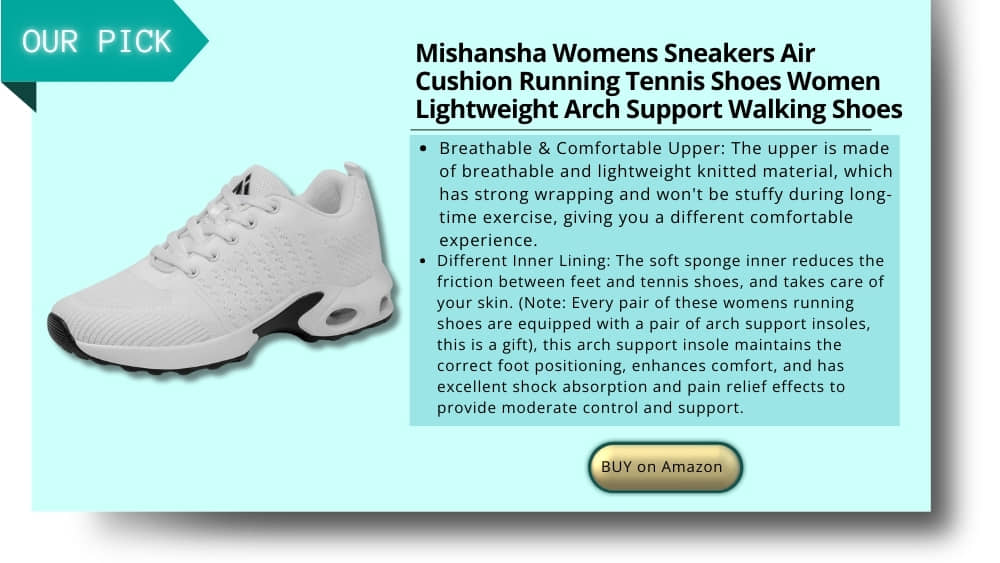 Lightweight cushioned walking shoes