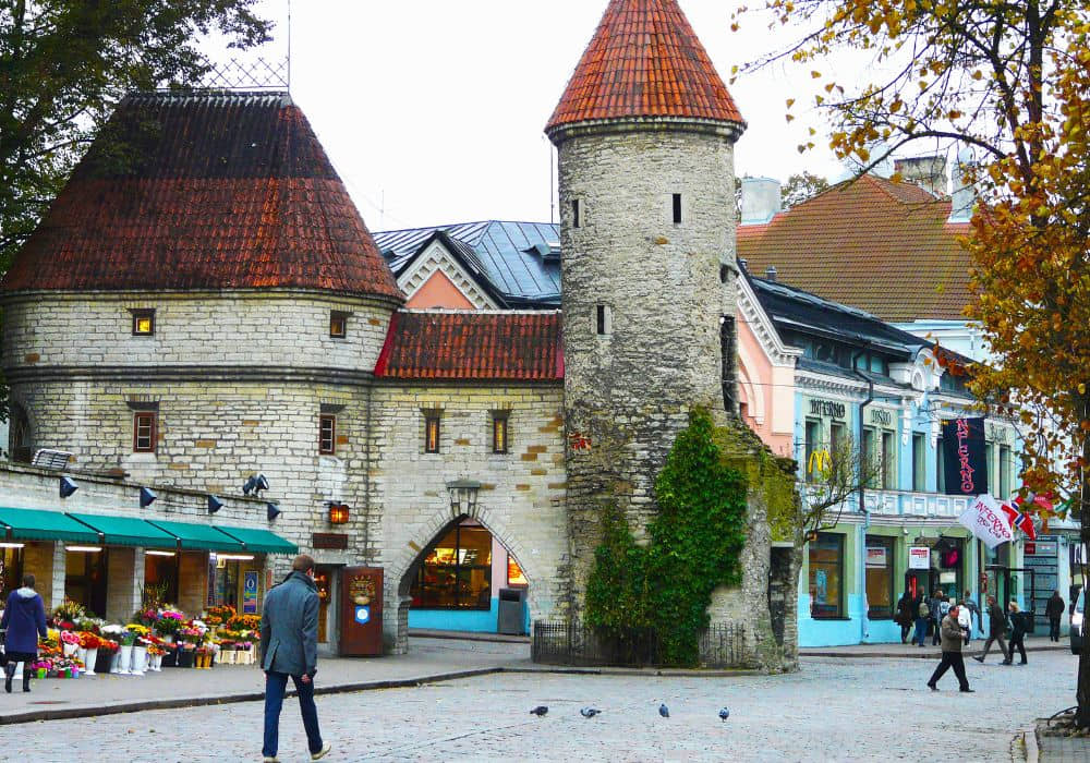A street in Tallinn's Old Town