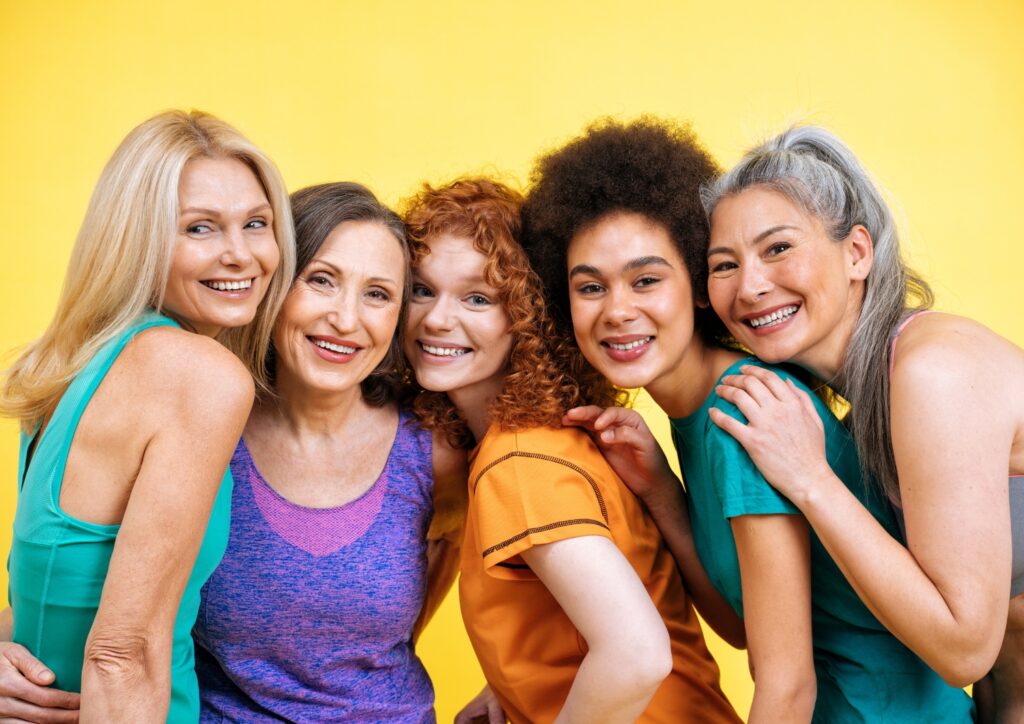 Group of Diverse Happy Women