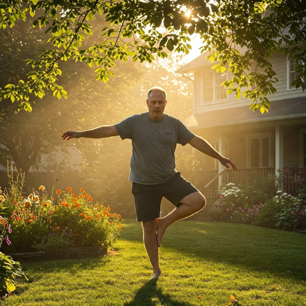 One leg, big insights: How This Simple Stance Predicts Your Health and Future!