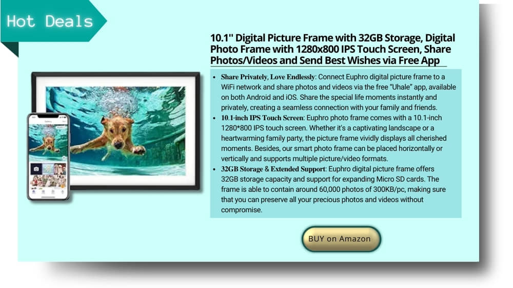 Digital Picture Frame from amazon