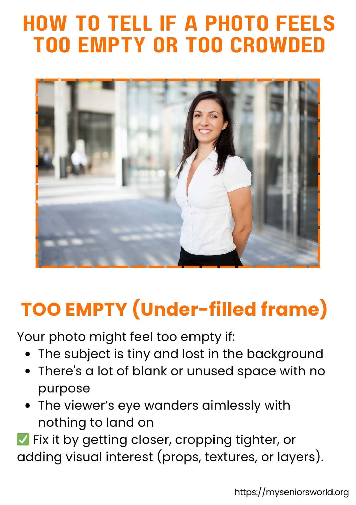 How to Tell if a Photo Feels Too Empty or Too Crowded