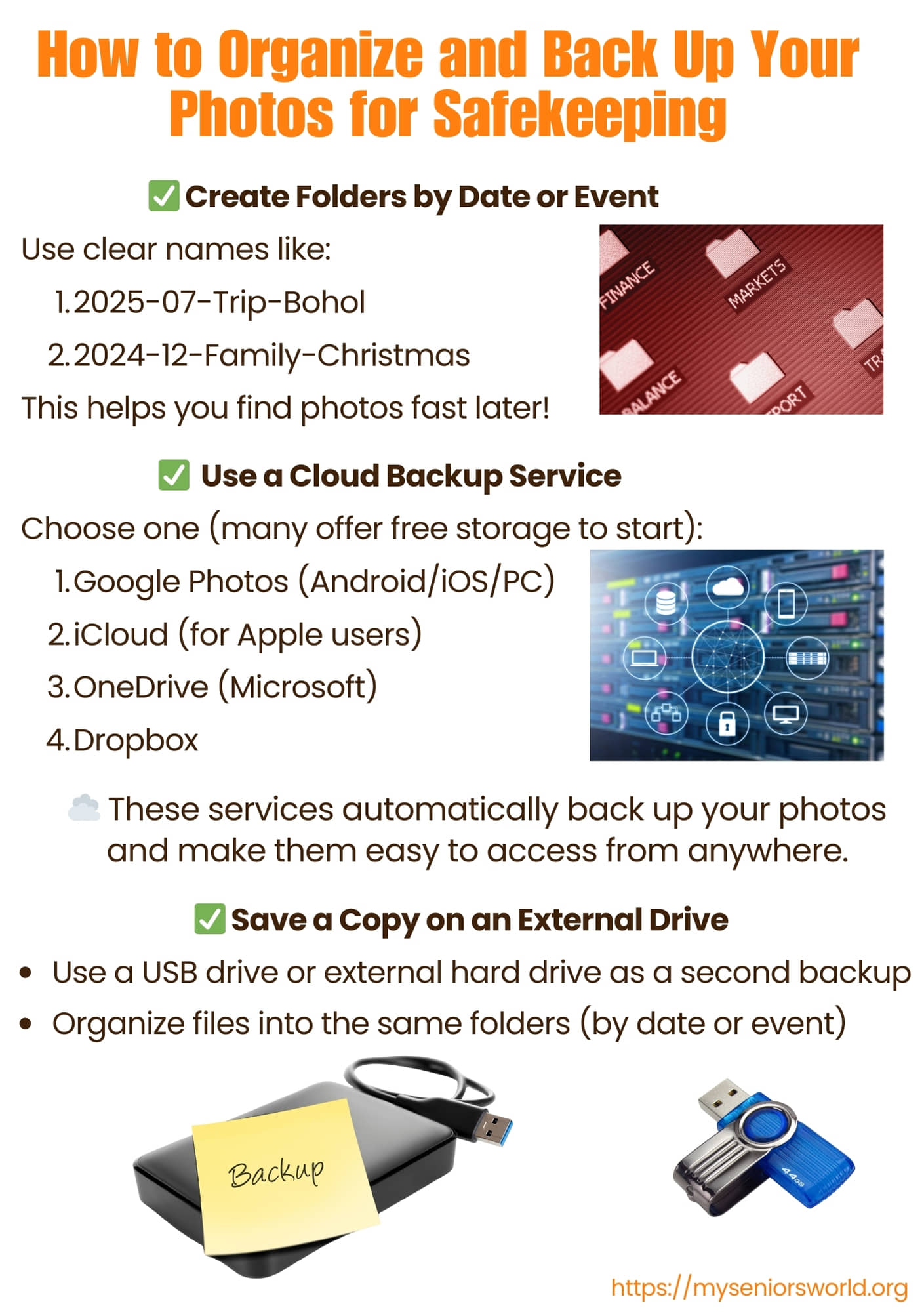 How to organize files