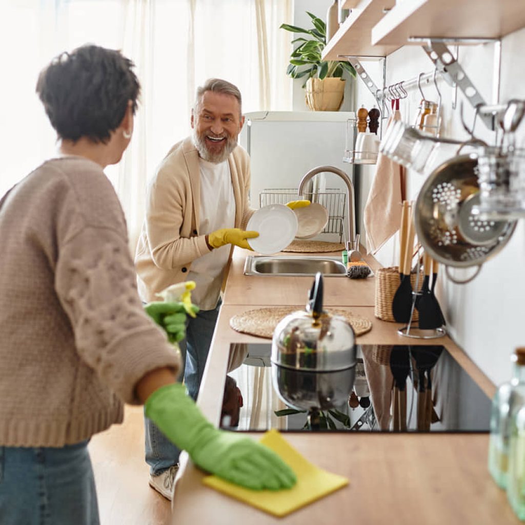 A clean, uncluttered kitchen